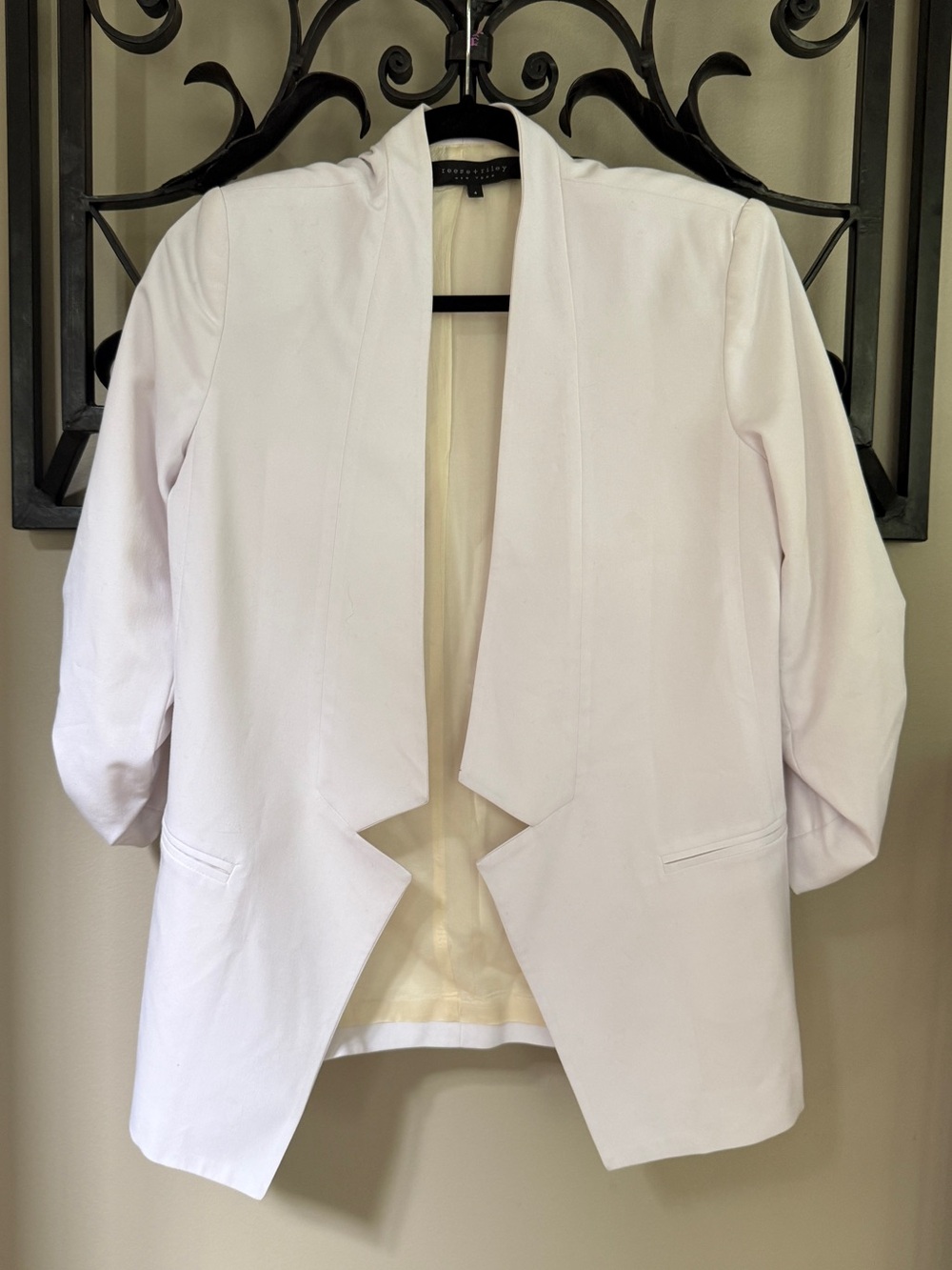 White blazer